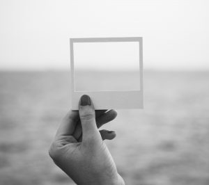 Looking through small picture frame